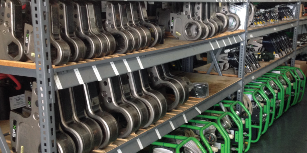 Bolting Rental Stock Ready to Go