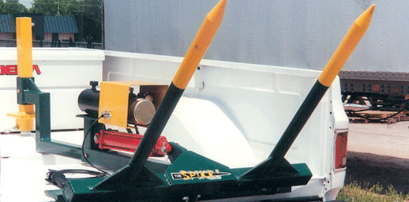 Using a Stone DC Hydraulic Power Unit for a Portable Bale Lifting Mechanism